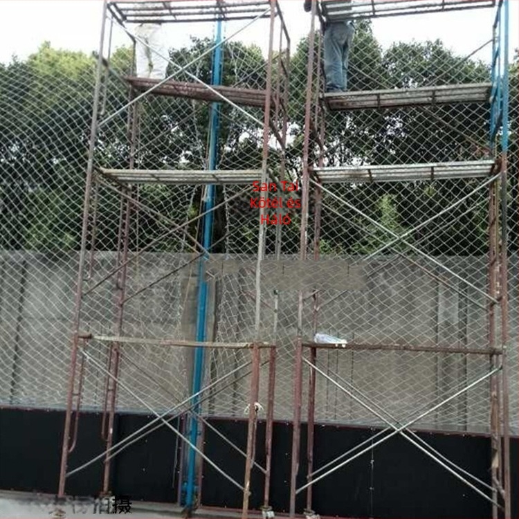 Kültéri sportokhoz való labdaháló, poliészter anyag, Modell STAW017, teherbírás 1000