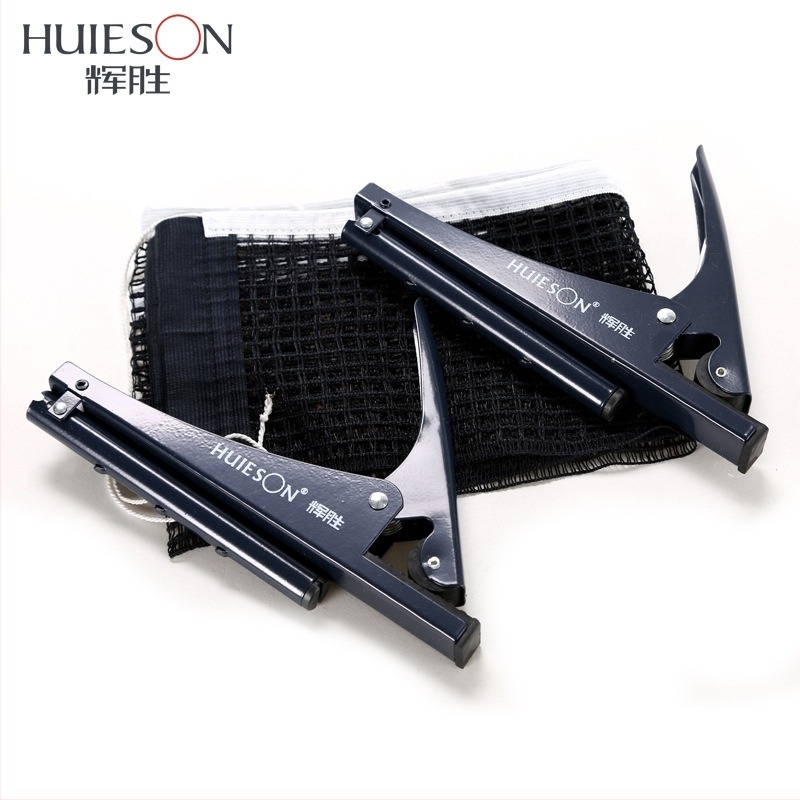 Asztalitenisz hálókeret készlet, clip-on, hordozható, nylon, 0,8 kg, Huieson