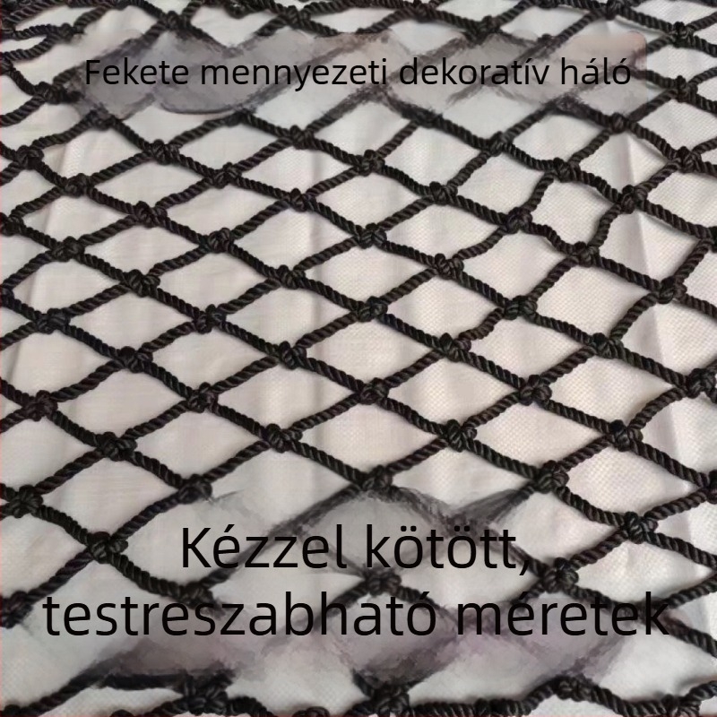 Nylon háló tájvédelmi zónákhoz, kültéri mászáshoz és védőkerítésekhez, testreszabható drótátmérő
