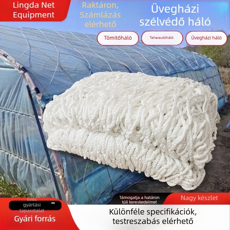 Nylon üvegházi szélvédő háló zöldségek és gyümölcsök termesztéséhez
