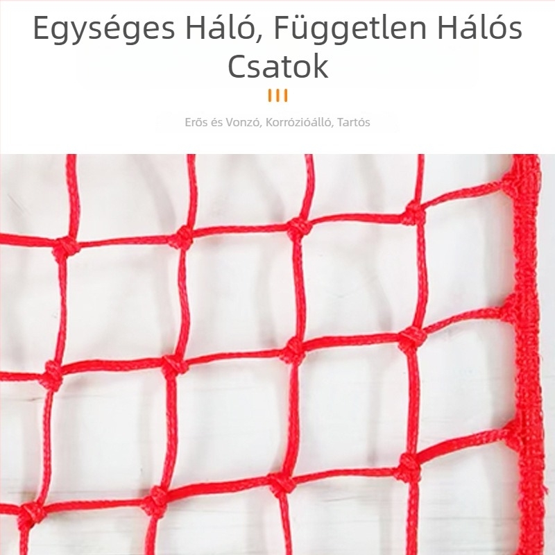 Sípálya kerítés háló magas sűrűségű polietilénből