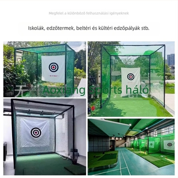 Golf gyakorló háló beltéri és kültéri használatra – pályakerítés, szigetelő háló és ütés háló