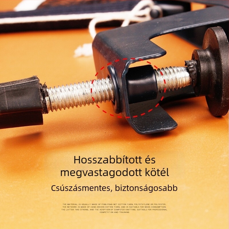 Univerzális asztalitenisz háló keret, beltéri és kültéri használatra, hordozható