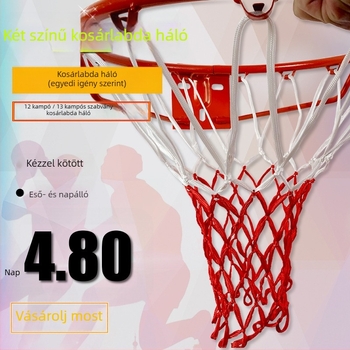Kosárlabda háló és keret Hongda – testreszabható gyártás, licencelt magánmárka; kategória: kosárlabda háló és keret