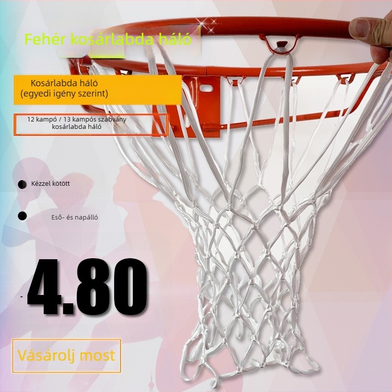Kosárlabda háló és keret Hongda – testreszabható gyártás, licencelt magánmárka; kategória: kosárlabda háló és keret