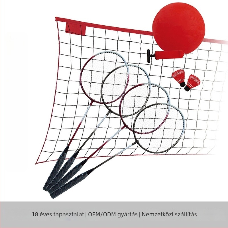 Badminton/Röplabda hálóoszlop – hordozható, kültéri, testre szabható, Jianghui márka (Kategória: Badminton post; Hordozható; Testreszabható; Márka: Jianghui)