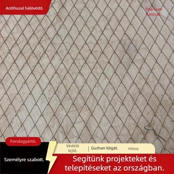 Peiling Acélhuzalos védőháló lejtőkhöz – rugalmas megerősítés a lejtők védelméért és növények kapaszkodásáért