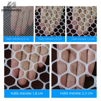 Sűrített ablakvédő háló macskáknak és háziállatoknak, balkon védőháló műanyagból.