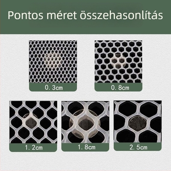 Tetőcsatorna védőháló levélvédő és öregedésálló műanyag háló — sík műanyag háló, Cheng pu