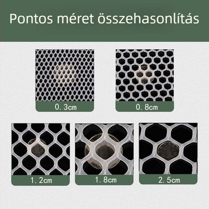 Tetőcsatorna védőháló levélvédő és öregedésálló műanyag háló — sík műanyag háló, Cheng pu