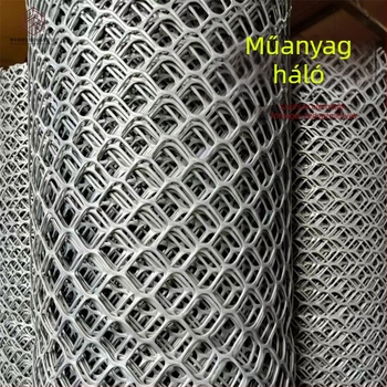 Személyre szabható polcos elválasztó háló nagy lyukakkal – vastag műanyag háló erkélyre, ablakok tömítésére, macskavédelem