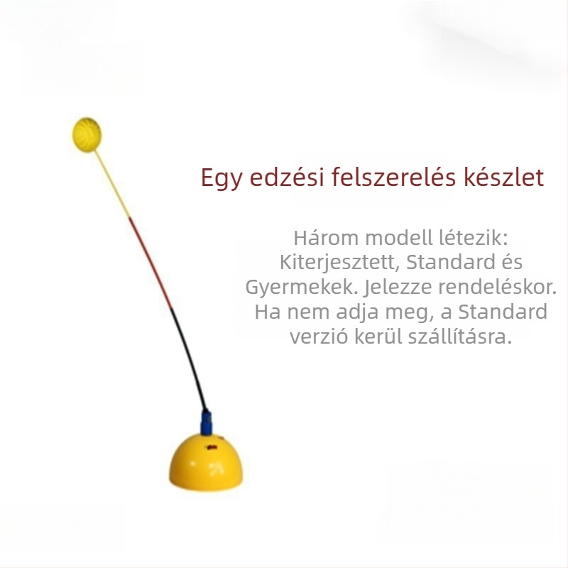 Egyszemélyes tenisz edző rögzített állvánnyal – tartós ütésgyakorlás egy személyre