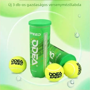 Teniszlabda — gazdaságos, kopásálló edzésre, kezdőknek, gumi anyagból