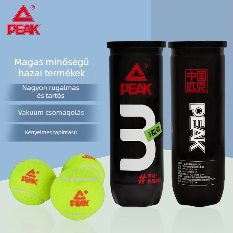 Peak teniszlabda edzéshez - gumi, Zhejiangból