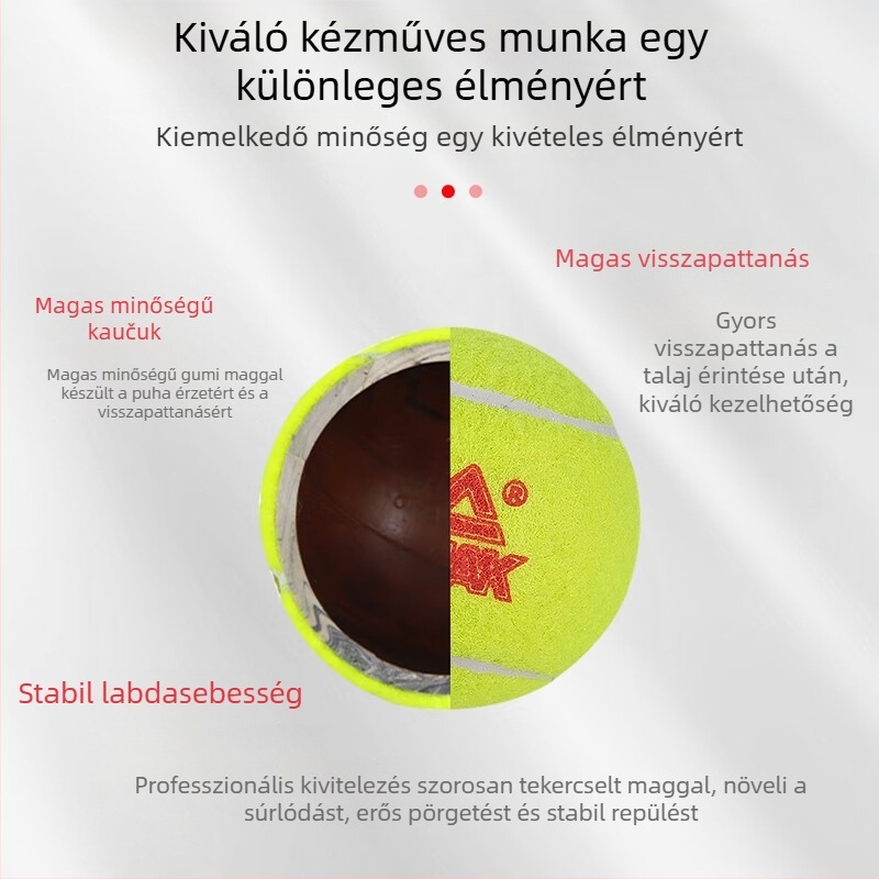 Peak teniszlabda edzéshez - gumi, Zhejiangból