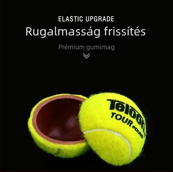 Tianlong POUND professzionális teniszlabda versenyekre és edzésre, felnőtteknek, gumilabda, P4 dobozban, 4 db