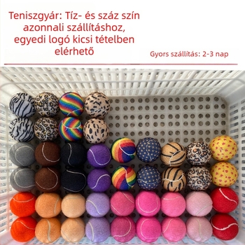 Kezdő gyakorló teniszlabdák logó nyomtatási lehetőséggel — Márka hallet, Anyag: kémiai rost, Logó nyomtatás elérhető, Alkalmas asztaliteniszhez és más labdajátékokhoz