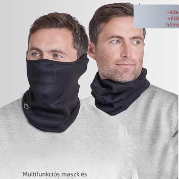 Őszi–téli kerékpáros maszk, uniszex, polar fleece és poliészter anyag, testreszabható, nem importált