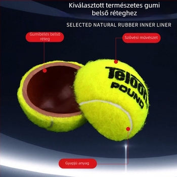 Tianlong Edzés Teniszlabdák — Magas rugalmasság, Magas visszapattanás, Tartós gumi, 4 darabos készlet