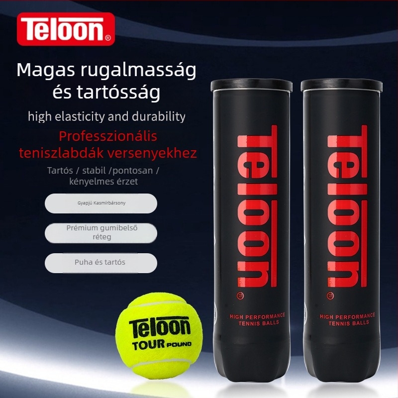 Tianlong Edzés Teniszlabdák — Magas rugalmasság, Magas visszapattanás, Tartós gumi, 4 darabos készlet