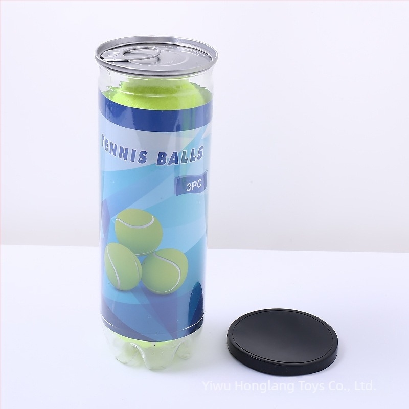 3 darab gumiból készült edző tenislabda logóval, edzéshez és asztaliteniszhez