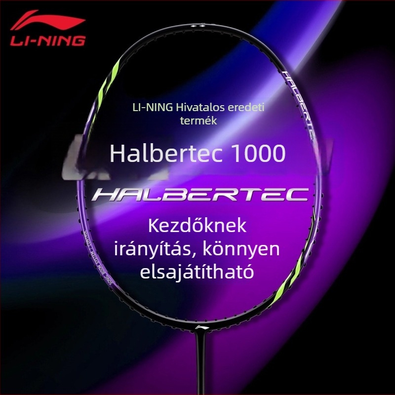 Li Ning Jianji 1000 tollaslabdaütő – teljes szénszálas váz, súly 80-84 g, közvetlen ütés, fogantyú G-5, közepes merevség