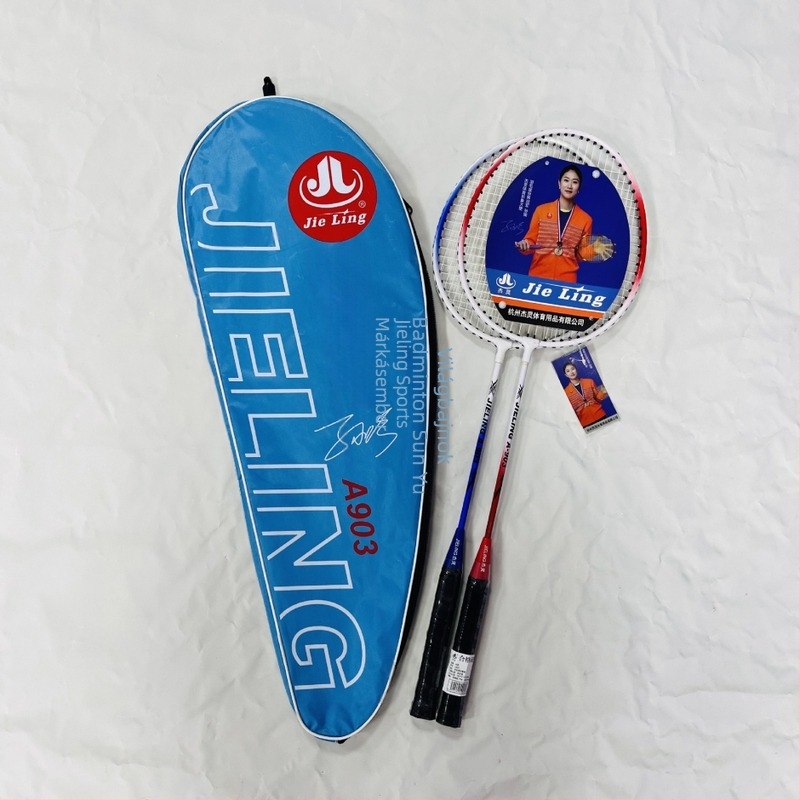 Jieling vasötvözetes badmintonütő – 95–100 g, G4 markolat vastagsága, közepes merevségű rúd