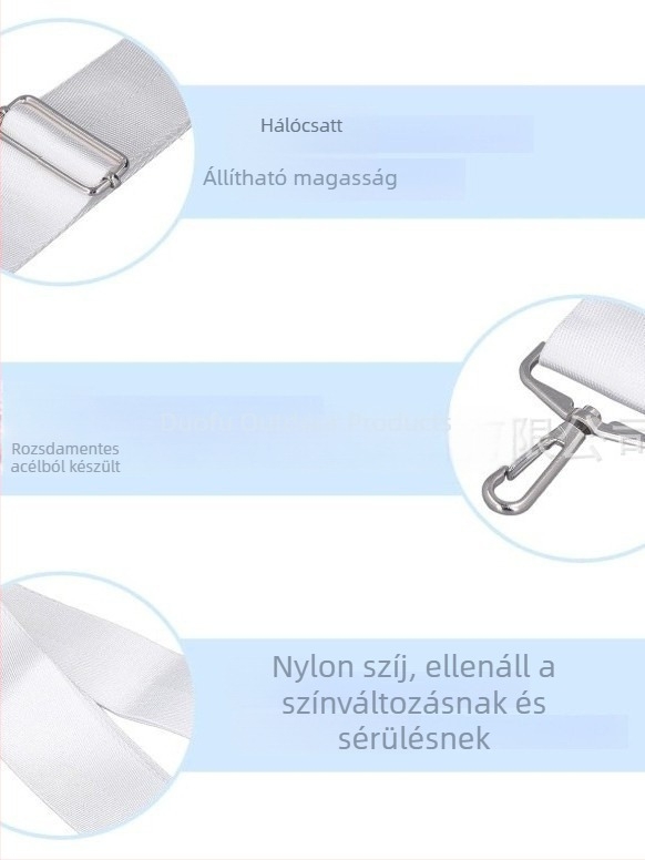 Állítható magasságú teniszháló webbing anyagból, testreszabható, Duofu Outdoor márka, alkalmas badmintonhoz és teniszezésre