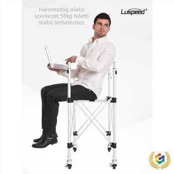 Hordozható teniszlabda szállító kocsi, nagy kapacitású labdás kosárral és többlabás rendszerrel