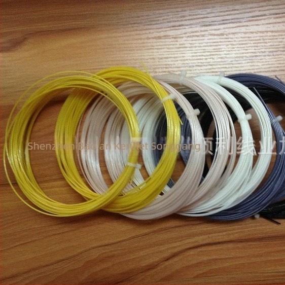 Poliészter teniszütő húrok, Dice márka, 12 m × 1,25 mm, asztaliteniszhez