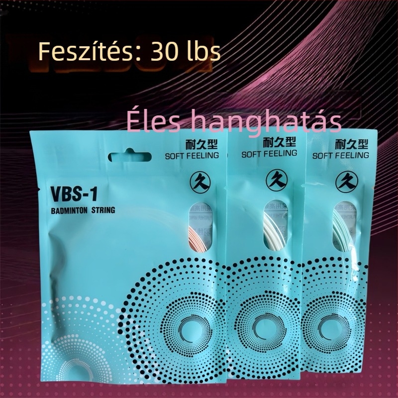 Ütőhúr tollaslabdához – gyanta-nylon kompozit, erős anyag tollaslabdához és asztaliteniszhez