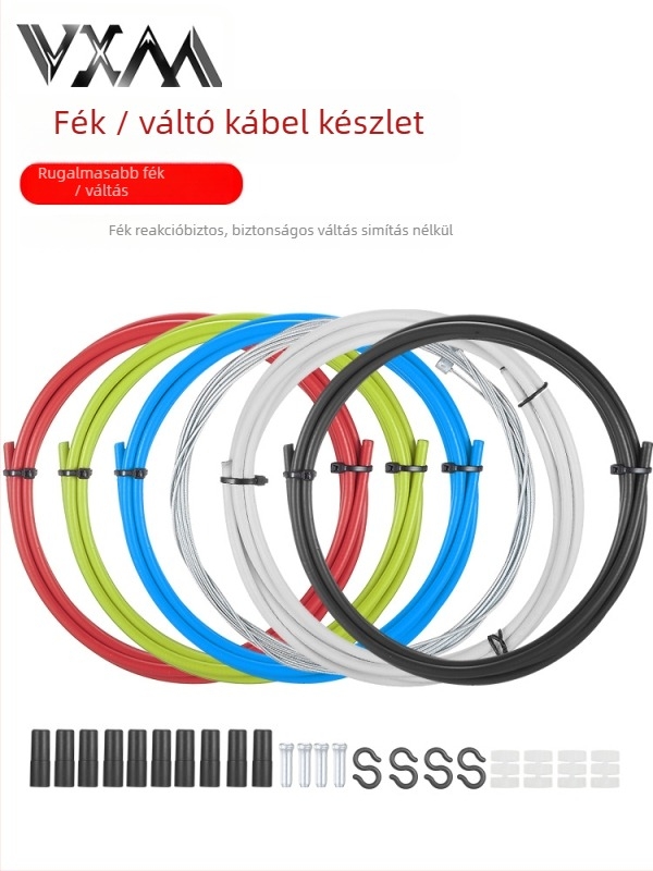 MOTSUV fékcső készlet országúti és MTB kerékpárokhoz — mechanikus fékezés, V-brake kompatibilis