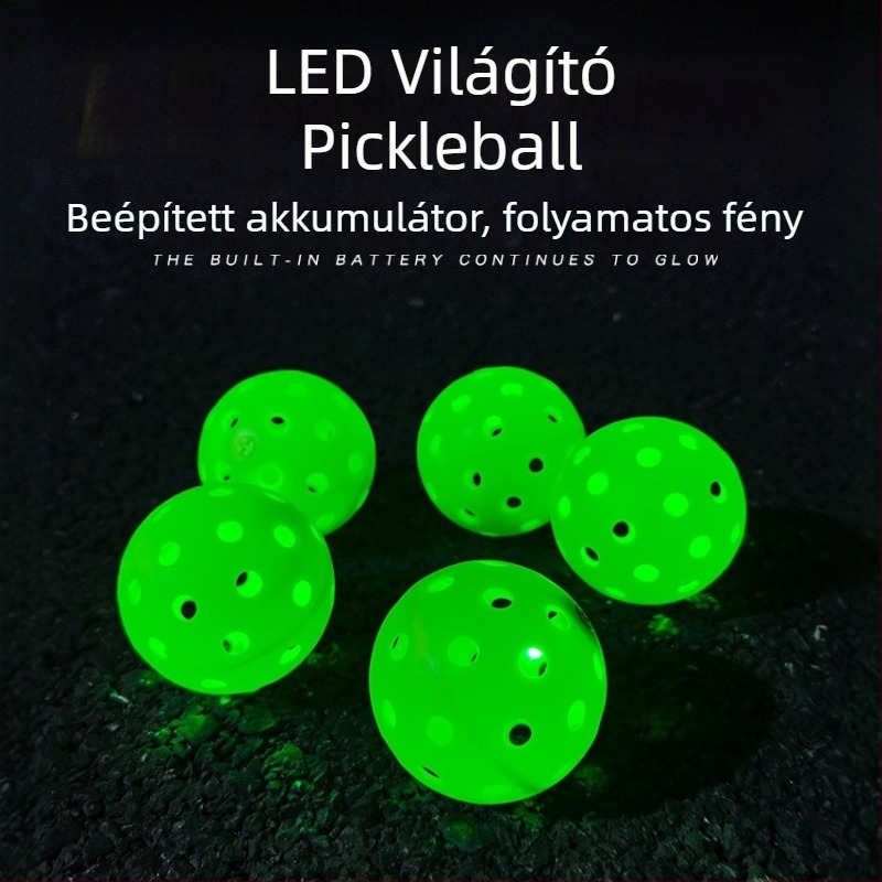 40 lyukú pickleball labda, módosított TPE, 30 g