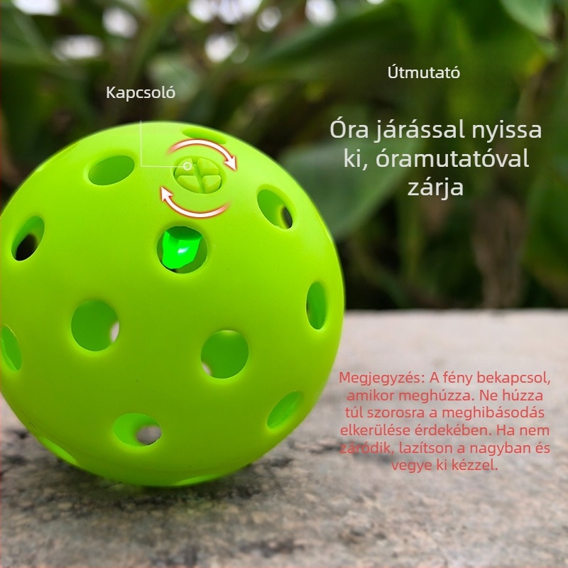 40 lyukú pickleball labda, módosított TPE, 30 g