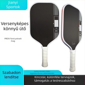 T700 szénszálas pickleball ütő, hőpréselt belső maggal, negyedik generáció