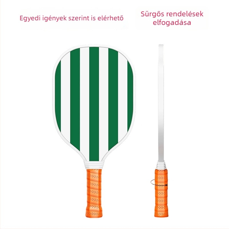 Új üvegszálas pickleball ütő készlet kültéri használatra, két színű ütők különböző stílusok