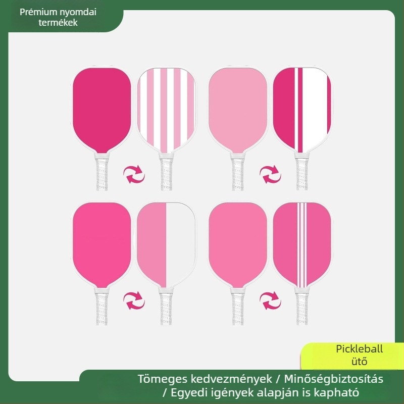 T3K szénszálas egydarabos pickleball ütő kettős gradiens színű kivitel