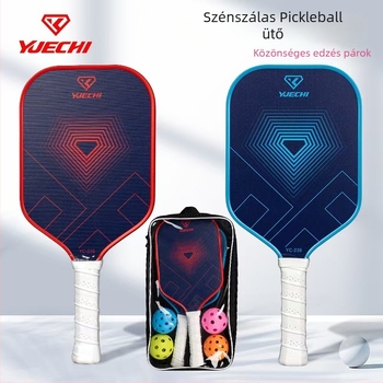 Yuechi 239 Szénszálas pickleball ütő matt felülettel – kettős készlet szabadidőre, edzésre és versenyre