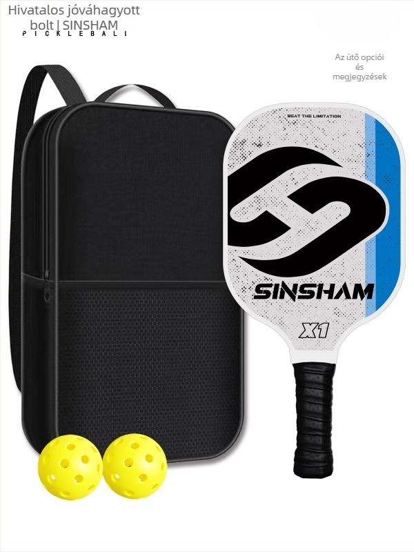 Személyre szabható szénszálas pickleballütő, súly 220 g, bel- és kültéri használatra