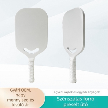 Pranastar pickleball ütő – karbon szálas, egy darabból álló keret nélküli kialakítás, méretek 420×185×14 mm, súly 95–100 g, fogantyú G1, logó nyomtatása lehetséges