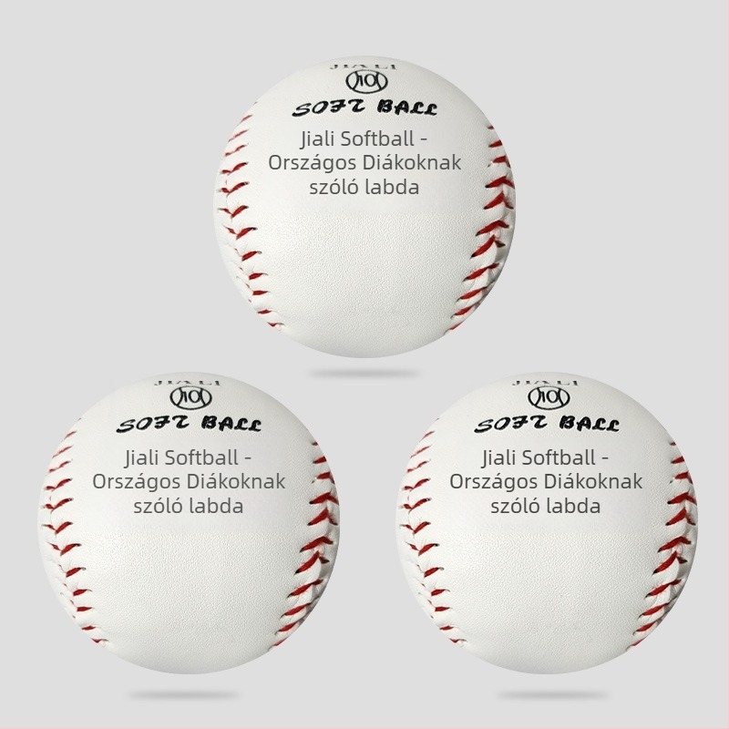 Xinlijia PU edző baseball-labda, általános használatra, futáshoz, fitneszhez és baseball/softball gyakorlására.