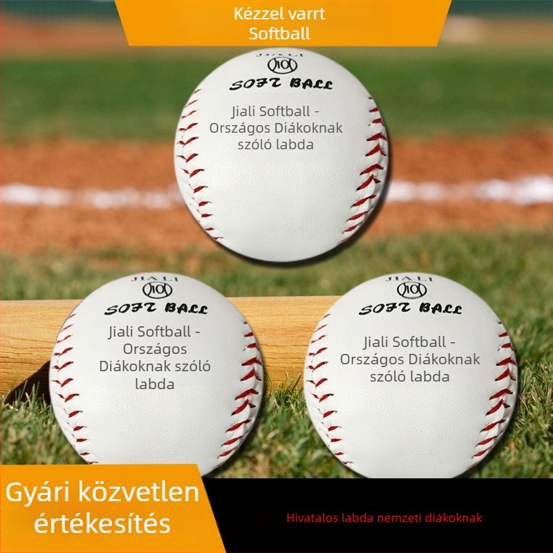 Xinlijia PU edző baseball-labda, általános használatra, futáshoz, fitneszhez és baseball/softball gyakorlására.