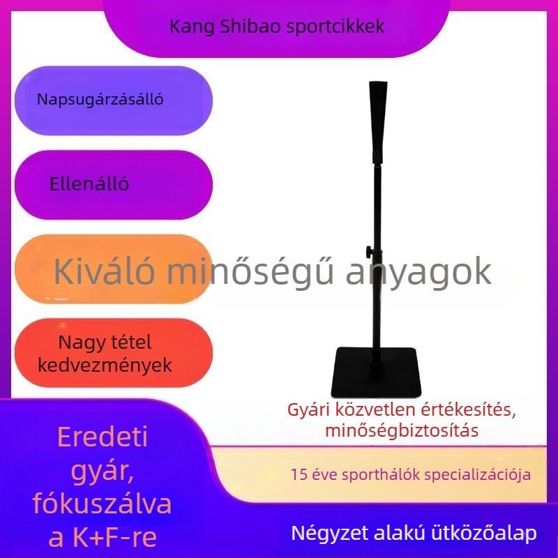 Baseball ütésedző — vasból készült konstrukció baseball és softball gyakorláshoz, márka OTHER