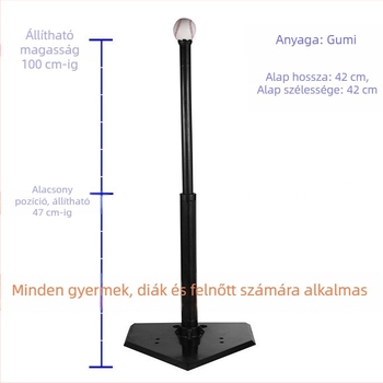 Baseball ütésedző Tee-tartóval