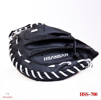 HSANSAN Baseball/Softball kesztyű - PU szintetikus bőr, tehénbőr keverék, testreszabható logó, felnőtteknek és gyerekeknek