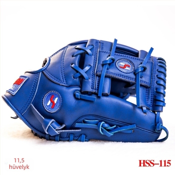 Edzéshez használt fél marhabőr baseball kesztyű, PU laminált bőrrel, két réteg velúr kopásvédő sávval, felnőtteknek és gyerekeknek, testreszabás és logónyomtatás