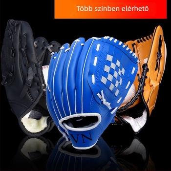 Gyerekeknek szóló baseball kesztyű PVC anyagból, Bing'an márka, OK logóval, alkalmas baseball-ra és más labdajátékokra