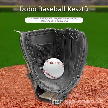 Megvastagított baseball kesztyűk gyermekeknek és felnőtteknek, fogásra és dobásra, baseball és softball számára