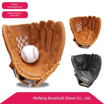 Megvastagított baseball kesztyűk gyermekeknek és felnőtteknek, fogásra és dobásra, baseball és softball számára
