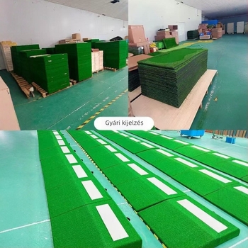 Baseball dobóedző matrac — hordozható meredek edzőpad, EVA többrétegű anyagból, méret 76×76×10 cm, termékkód 33, testreszabás elérhető, alkalmas fitnesz berendezésekhez